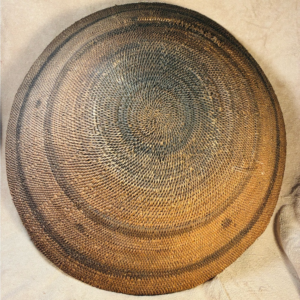 Antique Native American Big Calif. Basket- Nomlaki